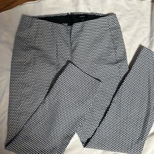 Black and white THEORY , work pants